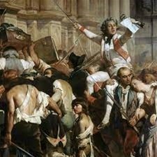 Cuộc chinh phạt thứ ba của sự phê phán tuyệt đối: c)  Cuộc chiến đấu có tính phê phán chống lại cách mạng Pháp