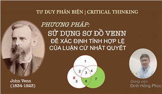 Phương pháp sử dụng sơ đồ Venn để xác định tính hợp lệ của luận cứ nhất quyết